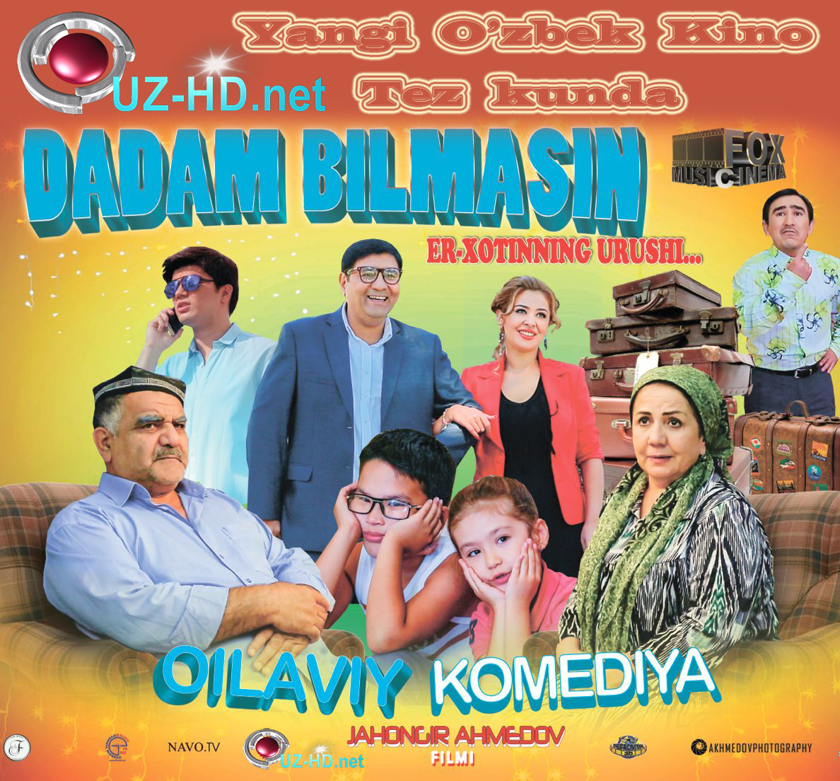 Dadam Bilmasin (Treyler) O'zbek kino 2015-2016